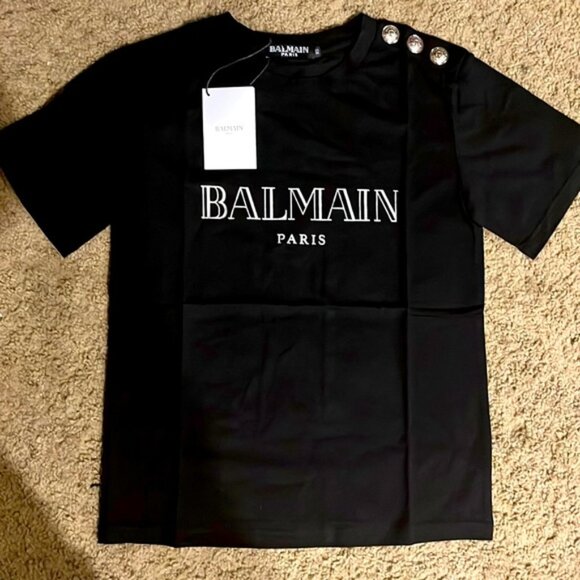 NWT BALMAIN T shirt Size XS - Picture 1 of 3